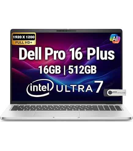 Amazon.com: Dell Pro 16 Plus PB16250 (Replaces Latitude 5550) AI
